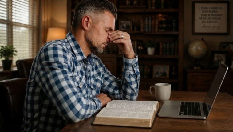 pastor-psyches-himself-up-for-another-grueling-one-day-work-week