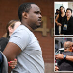 coward-career-criminal-charged-with-killing-retired-nypd-cop’s-son,-12,-dodges-victim’s-family-in-court