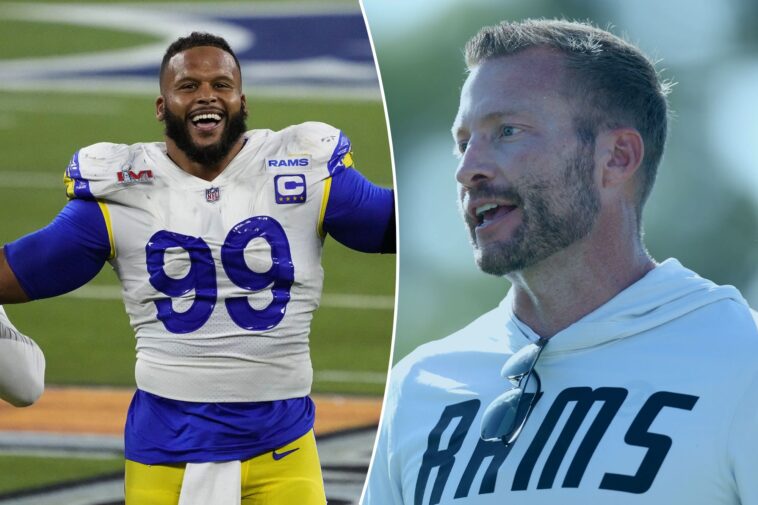 sean-mcvay-shares-aaron-donald-decision-timeline,-which-way-rams-legend-is-leaning