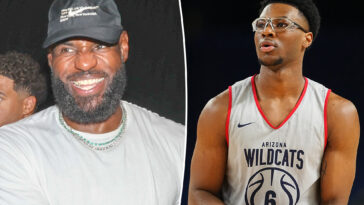 lebron-james-hypes-son-bryce-after-freshman-season-spent-on-bench:-‘locked-in!’
