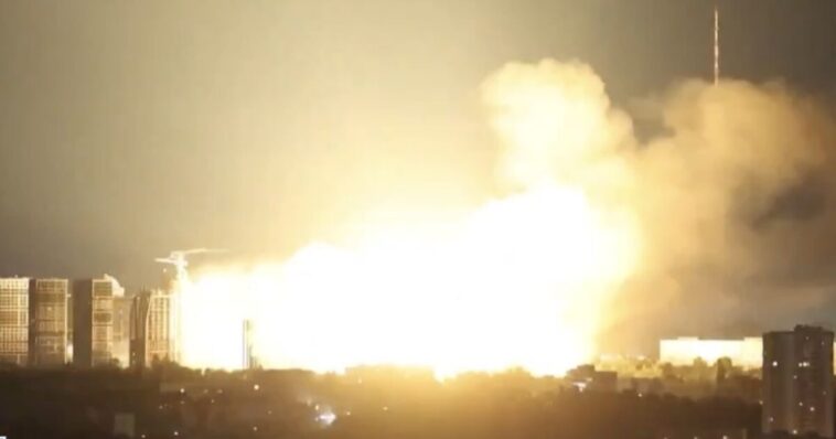 (video)-russia-launches-massive-missile-and-drone-attack-on-kyiv-after-ukraine-sinks-russian-container-ship-and-hits-oil-refineries-–-zelensky-demands-us-patriot-missiles