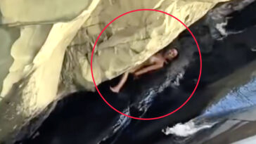 moment-woman-crunches-herself-on-rocks-at-santa-paula-punch-bowls-in-ventura-county