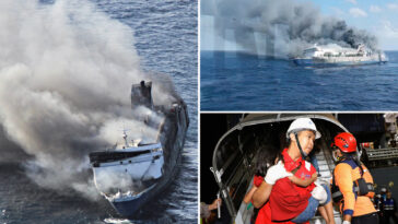 at-least-5-dead,-41-missing-after-indonesian-ferry-catches-fire-—-prompting-massive-rescue-effort