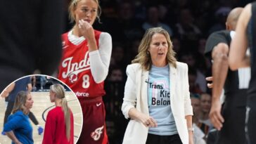 cheryl-reeve-chats-with-sophie-cunningham,-wears-‘trans-kids-belong’-shirt-after-fever-star’s-comments