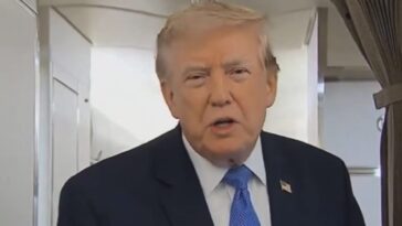 watch:-trump-trolls-abc-reporter,-says-he’ll-put-weaponization-fund-“back-on-the-table”-if-todd-blanche-isn’t-confirmed