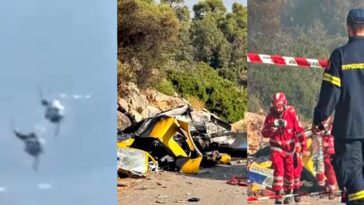 shock-video:-two-helicopters-collide-mid-air-in-greece-while-fighting-wildfire,-leaving-2-dead