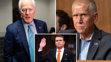 gop-sens.-cornyn,-tillis-confirm-they’ll-back-todd-blanche-for-ag-after-he-scraps-trump-‘anti-weaponization’-fund