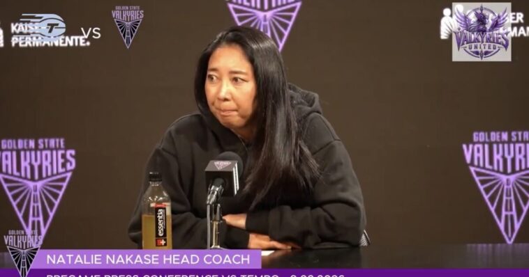 watch:-deranged-golden-state-valkyries-coach-says-“i’m-all-about-little-girls-deserving-to-play”-but-men-should-be-allowed-in-the-women’s-basketball-league