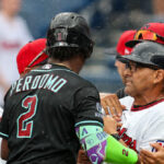 watch:-benches-clear-after-bunt-attempt-during-bid-for-perfect-game