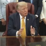trump-says-pirro-“choked”-by-dropping-reflecting-pool-criminal-case,-blasts-reporter-for-asking-if-her-role-as-us-attorney-is-in-jeopardy-(video)