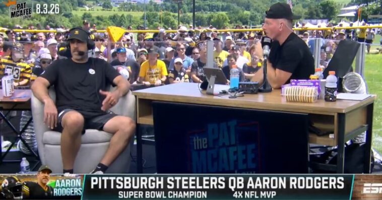 going-viral:-aaron-rodgers-rips-into-“absolute-coward”-fauci-during-interview-at-steelers-training-camp-(video)