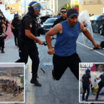 migrant-mob-chanting-‘allahu-akbar’-clashes-with-spanish-police,-days-after-60,000-stormed-across-border