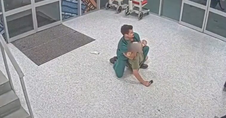 watch:-video-surfaces-of-australian-nurse-using-10-years-of-jiu-jitsu-training-to-take-down-violent,-intoxicated-patient