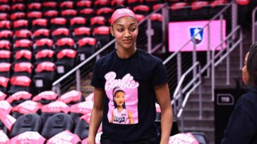 angel-reese-got-a-barbie-doll,-signature-shoe-and-wnba-theme-night,-then-played-victim-again