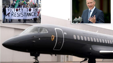 ireland’s-‘air-force-one’-lacks-a-key-safety-system-for-fog—-thanks-to-country’s-ban-on-israeli-products