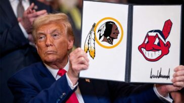 trump-signs-executive-order-to-bring-back-racist-pro-sports-team-names
