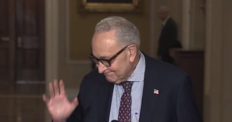 watch:-nervous-chuck-schumer-dodges-questions-about-endorsing-socialist-michigan-senate-candidate-in-general-election-and-whether-rise-of-dsa-is-good-for-party