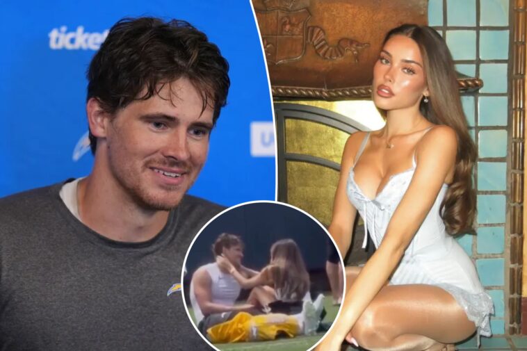 justin-herbert,-madison-beer-get-handsy-in-crazy-viral-chargers-video