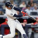 yankees’-george-lombard-jr,-replacing-embattled-anthony-volpe,-mashes-home-run-for-first-hit-in-mlb-debut