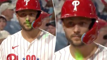 phillies-game-forced-into-bizarre-delay-as-trea-turner’s-face-lights-up-green