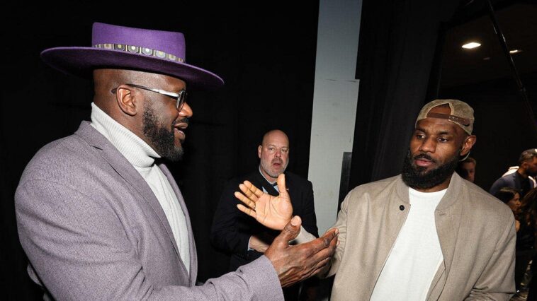 shaquille-o’neal-talks-lebron-james’-lakers-legacy,-why-his-new-76ers-might-be-extremely-‘dangerous’