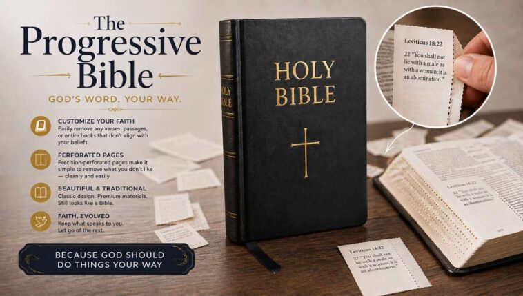 new-progressive-bible-features-perforated-pages-for-easy-removal-of-parts-you-don’t-like