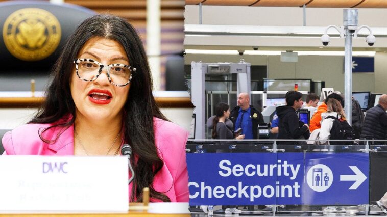 tlaib-moves-to-block-ice-airport-arrests,-says-tsa-helping-target-immigrants
