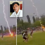 lightning-strike-kills-soccer-player,-injuring-12-during-match-in-thailand