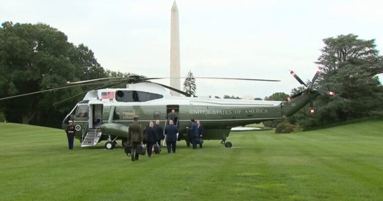 faa-investigating-air-traffic-safety-incident-involving-marine-one-while-trump-was-onboard-(video)
