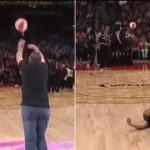 watch:-‘bob!-are-you-ok?’-wnba-half-court-shot-contest-goes-embarrassingly-badly-for-1-unlucky-fan