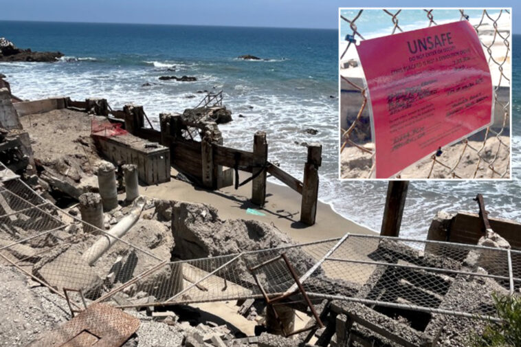 socal-beach-town-declares-emergency-as-massive-coastal-erosion-threatens-america’s-most-picturesque-beach-highway