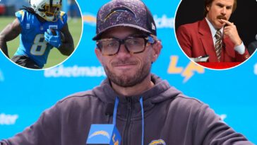 chargers-oc-drops-hilarious-anchorman-line-—-and-a-serious-warning-about-omarion-hampton