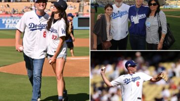 inside-the-dodgers’-tribute-to-rob-and-michelle-reiner:-jake-and-romy-reiner’s-emotional-first-pitch