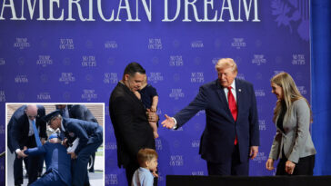 trump-corrals-toddler-wandering-near-edge-of-stage-during-nevada-speech:-‘don’t-want-him-to-be-biden-and-fall’
