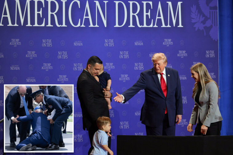 trump-corrals-toddler-wandering-near-edge-of-stage-during-nevada-speech:-‘don’t-want-him-to-be-biden-and-fall’