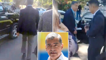 awkward-moment-xavier-becerra-ducks-reporters-after-slipping-out-of-press-conference-at-state-capitol