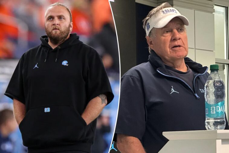 bill-belichick’s-son-put-on-medical-leave-from-coaching-staff-as-chaos-swirls-around-unc
