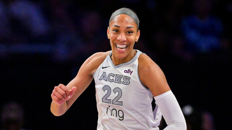 a’ja-wilson-and-the-aces-face-caitlin-clark’s-fever-in-marquee-wnba-regular-season-matchup