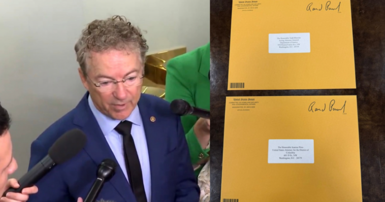 (video)-rand-paul-speaks-to-reporters-after-fauci-contempt-resolution-passes,-officially-delivers-letters-to-prosecute-fauci-to-the-doj