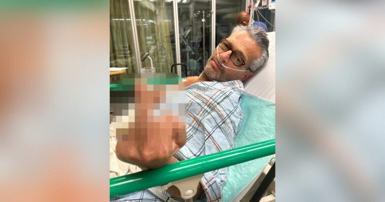 nyc-artist-scott-lobaido-“died-for-2-minutes”-after-cardiac-arrest-while-trying-to-confront-socialist-mayor-mamdani-at-pro-cop-event