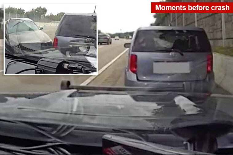 dashcam-captures-the-terrifying-moment-a-tenn.-police-car-is-rear-ended-by-careless-driver