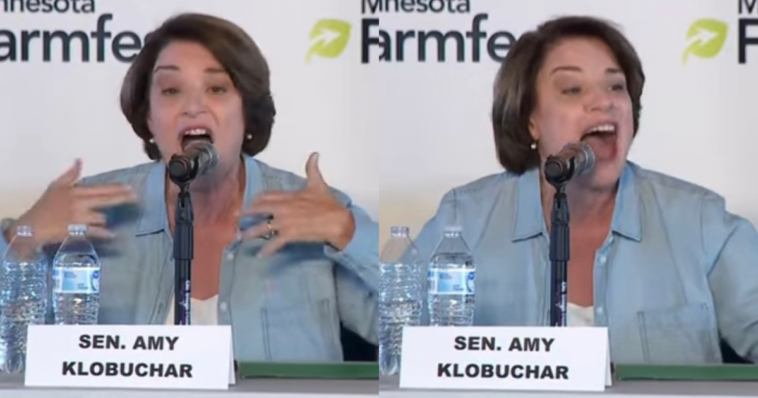 watch:-amy-klobuchar-lashes-out-at-laughing-crowd-after-claiming-she’s-been-strong-on-border-security-–-calls-for-ice-to-be-defunded-for-free-healthcare,-housing,-childcare