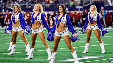 dallas-cowboys-cheerleaders-get-dialed-in-at-training-camp-as-dolphins-rivalry-heats-up,-haynes-king-&-the-nfl