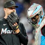 marlins-outfielders-collide,-knock-fly-ball-over-wall-to-give-braves-star-a-home-run-in-brutal-mishap