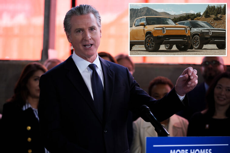 gavin-newsom-rolls-out-$3,500-ev-rebates-for-first-time-california-buyers-while-blasting-trump