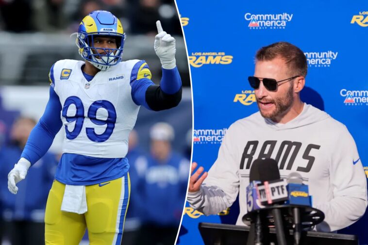 rams-coach-sean-mcvay-shares-speedy-reason-aaron-donald-is-‘serious’-about-returning