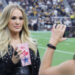 carrie-underwood-still-has-her-sunday-night-football-fastball,-awkward-jim-harbaugh-&-baywatch-livvy-dunne!