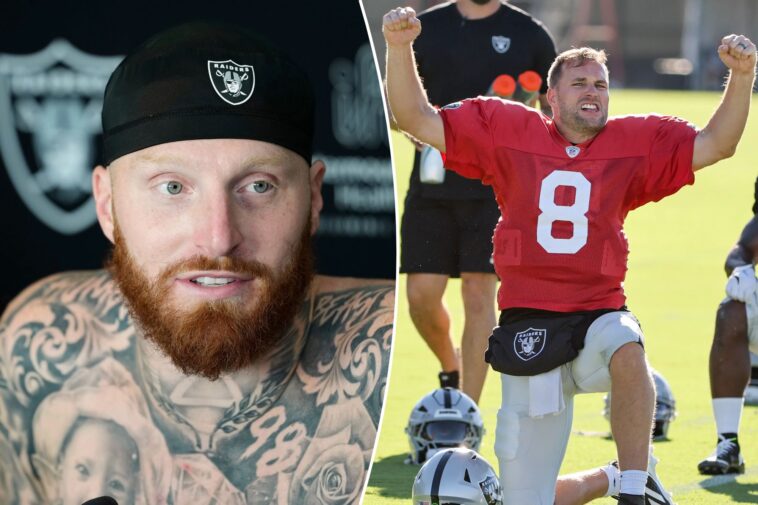maxx-crosby,-kirk-cousins-put-on-timeout-after-heated-exchange-at-raiders-practice