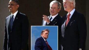 trump-goes-unmentioned-but-not-ignored-as-clinton,-bush-and-obama-pen-essays-on-us-presidents