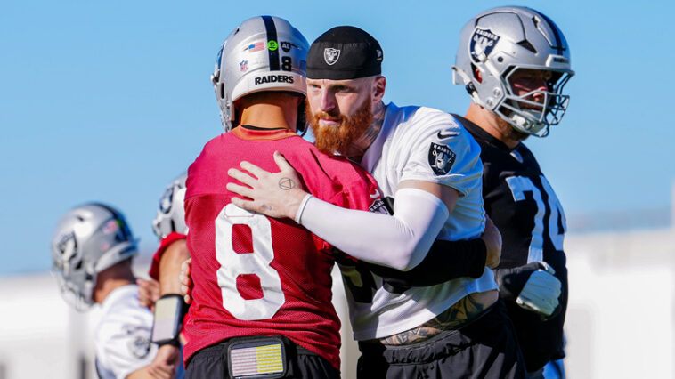 raiders-suspend-kirk-cousins,-maxx-crosby-from-team-drills-after-practice-fight
